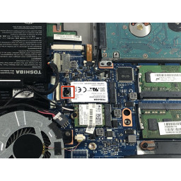 Руководство по замене твердотельного накопителя Toshiba Satellite E45T-A4300